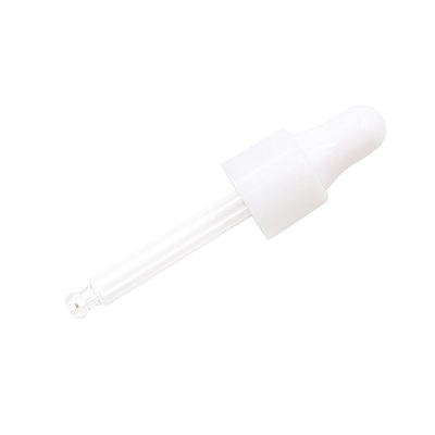 13 415 White Smooth Inner Ring Plastic Bottle Dropper Head Burette