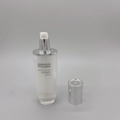 Skincare Cosmetic Toner Bottle Oval Cylinder Plastic 100ml 120ml