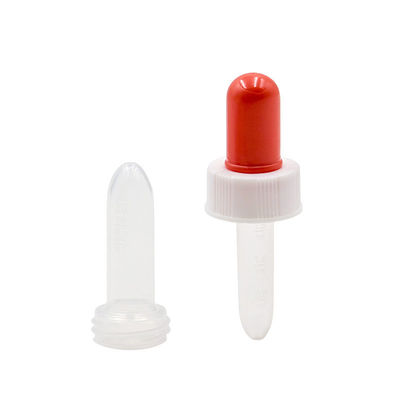 quality  0.25ml Red Head Plastic Bottle Dropper Pipette Packaging factory