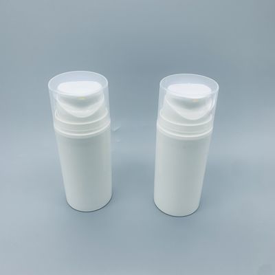 quality  White Plastic Press PP Airless Bottle Cosmetics Distribution factory