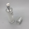 White Serum Matte PP Silver Acrylic Airless Pump Bottles 15ml 30ml 50ml 100g