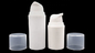 Acrylic White Serum Matte PP Silver Airless Pump Bottle 30ml 50ml