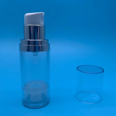 50ml Face Cream Labeling Airless Pump Bottles No Gas Cylinders