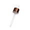 Rose Gold Anodized Head Dropper 18 20 22 24410 Glass Refined Oil