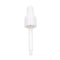 13 415 White Smooth Inner Ring Plastic Bottle Dropper Head Burette