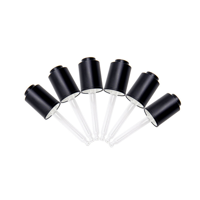 18 415 Black Dumb Face Plastic Bottle Dropper Pressing