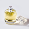 Clear Short Round Spray Pump Glass Perfume Bottle 50ml
