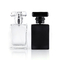 30ml Perfume Spray Pump Clear Black Aluminum Glass