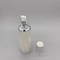 Skin Toner Cosmetic Lotion Pump Oval Cylinder Plastic PS Acrylic Bottle