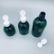 Dark Green Empty Wholesale 50ml 100ml 150ml Round Custom Shampoo Bottle PET Cosmetic Plastic Pump Bottle