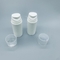 White Plastic Press PP Airless Bottle Cosmetics Distribution
