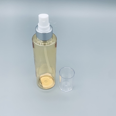 Pump Sprayer Cosmetic PET Bottle Hand Disinfection Transparent Matte