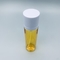 PET yellow translucent aerosol pump bottle plastic hand sanitizer