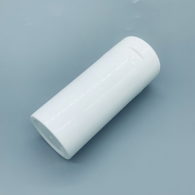 Plastic White PP Airless Bottle For Cosmetic Packaging 50ml