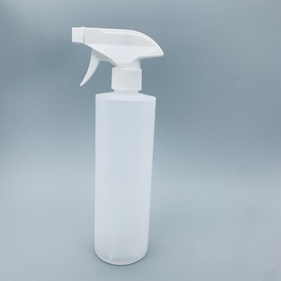 PE White Translucent 250cc PE Plastic Bottle Disinfectant Custom Color