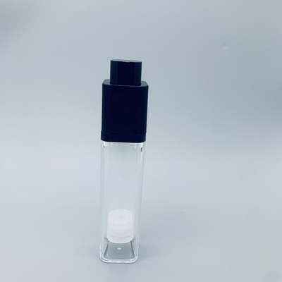 Black Transparent Acrylic Airless Bottle 5ML Coverless