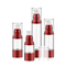 Vacuum bottle Cosmetic lotion bottle anodized vacuum bottle with large ring base Acrylic Airless Bottle