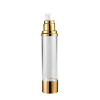 AS cover cosmetics in plastic vacuum bottles Acrylic Airless Bottle