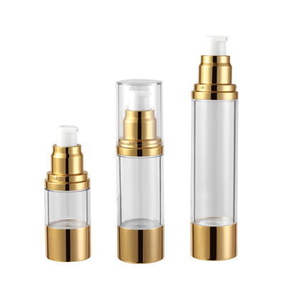 AS cover cosmetics in plastic vacuum bottles Acrylic Airless Bottle