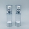 Silver transparent cosmetic packaging lotion essence PP airless lotion pump bottle