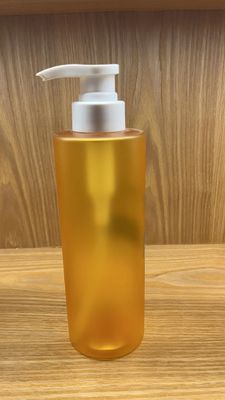 Hot Stamp Pe Plastic Shampoo Pump Bottle Custom OEM Packaging