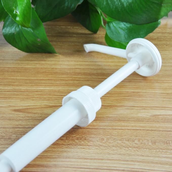 Round Head Plastic Syrup Pump 10ml Honey Dispenser Pump
